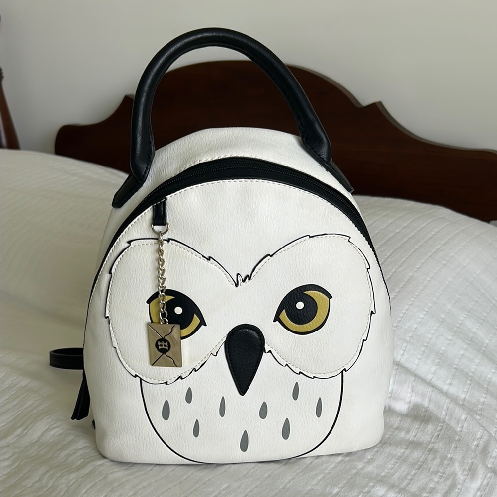 Official licensed Harry Potter Hedwig White Backpack